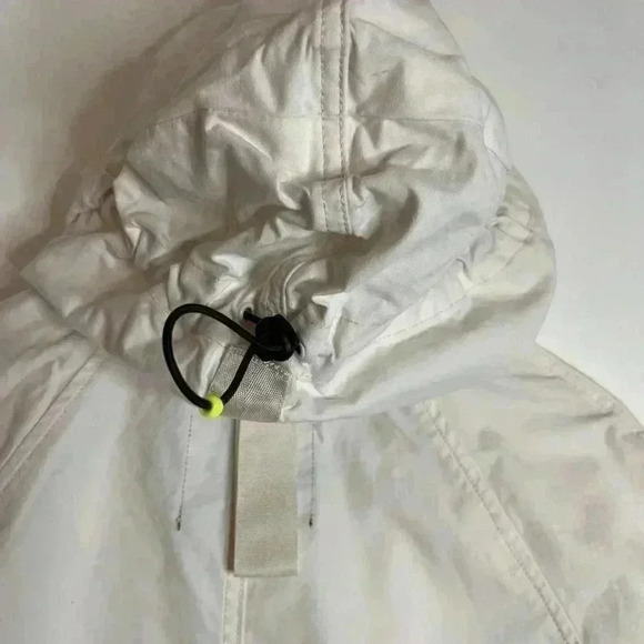 G Star  Raw Long White Coat Size Medium - Picture 5 of 12